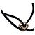 Pulseira Cartier Trinity com pingente Preto Dourado - vista 8