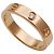 Anello Cartier Love in oro rosa D'oro - vista 4