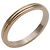 Cartier Tri-Color Gold Band Ring Golden