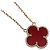Collana Vintage Alhambra Van Cleef & Arpels in Oro Giallo D'oro - vista 4