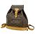 Mochila Louis Vuitton Monogram Montsouris MM Marrom