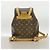 Mochila Louis Vuitton Monogram Montsouris MM Marrom - vista 13