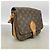 Louis Vuitton Monogram Cartouchiere MM Schultertasche Braun - Ansicht 2