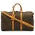 Louis Vuitton Monogram Keepall Bandoulière 45 Marrone Bianco Monogramma - vista 2