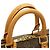 Louis Vuitton Monogram Keepall Bandoulière 45 Marrone Bianco Monogramma - vista 7