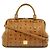 Bolso de mano y de hombro MCM Glam Brown Castaño - vista 2