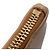 Borsa a pochette in pelle Yves Saint Laurent Rive Gauche Beige - vista 13