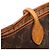 Borsa Tote Louis Vuitton Monogram Neverfull MM Marrone Bianco Monogramma - vista 7