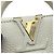 Borsa Louis Vuitton Capucines MINI Bianco - vista 10