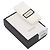 Gucci Bi-fold Wallet Horsebit 1955 Compact Beige Marineblau - Ansicht 13