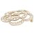 Spilla Chanel Camelia con strass D'oro - vista 2