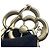 Spilla Chanel Camelia con strass D'oro - vista 6