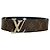 Louis Vuitton Monogram LV Initial Belt Brown
