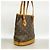 Louis Vuitton Monogram Bucket PM Tote Bag Braun - Ansicht 2
