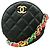 Borsa a tracolla Chanel Matelassé con catena Nero