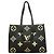 Borsa Tote Louis Vuitton Monogram Empreinte Bicolor OnTheGo MM Nero Beige - vista 12
