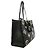 Borsa Tote Louis Vuitton Monogram Empreinte Bicolor OnTheGo MM Nero Beige - vista 2