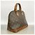 Louis Vuitton Alma Monogram Handtasche Braun - Ansicht 2