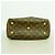 Borsa Louis Vuitton Monogram Tivoli PM Marrone - vista 3