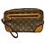 Borsa a pochette Louis Vuitton Monogram Marly Dragonne GM Marrone