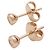 Autre Marque Orecchini Tiffany & Co. Elsa Peretti Diamond by the Yard D'oro - vista 3