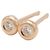 Autre Marque Orecchini Tiffany & Co. Elsa Peretti Diamond by the Yard D'oro - vista 5