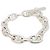 Hermès Pulseira de Berloques Hermes Chaine d'Ancre MM Silver Prata - vista 3