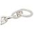 Hermès Pulseira de Berloques Hermes Chaine d'Ancre MM Silver Prata - vista 4