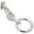 Hermès Pulseira de Berloques Hermes Chaine d'Ancre MM Silver Prata - vista 5