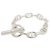 Hermès Pulsera Hermes Chaine d'Ancre MM Plata