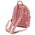 Mochila MCM Studded Leather Black Negro - vista 3