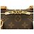 Louis Vuitton Monogram Keepall Bandoulière 45 Marrone Monogramma - vista 8