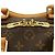 Louis Vuitton Monogram Keepall Bandoulière 45 Marrone Monogramma - vista 8