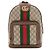 Gucci Ophidia GG Supreme Kleiner Rucksack Braun Rot Beige Grün Gelb