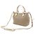 Bolso Tote PRADA de cinta jacquard Beige Crudo - vista 3