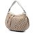 Gucci Sukey Schultertasche aus beigem GG Canvas - Ansicht 2