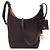 Borsa a tracolla Miu Miu in pelle martellata marrone Marrone scuro