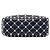 Borsa Camera Valentino Blue Lambskin Free Rockstud Spike Blu navy - vista 3