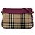 Burberry Beige Haymarket Check Canvas Peyton Crossbody