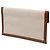 Autre Marque Pouch Uptown Saint Laurent in tela marrone - vista 2