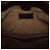 Clutch LOEWE Mini Mellow Nappa Donut Chain Flamenco Knot rossa con tracolla Rosso Bordò - vista 5