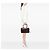 Miu Miu Beau Handtasche Large aus braunem Kalbsleder mit Logo Dunkelbraun - Ansicht 9