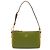Prada Bicolor Schultertasche in Grün aus Saffiano-Leder