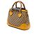 Borsa a mano Gucci Diana con manico in bambù in tela GG beige - vista 2