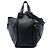 Bolso Hammock LOEWE de piel negro Large