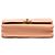 Chanel 19 Wallet on Chain em pele de cordeiro acolchoada rosa - vista 3