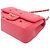 Chanel Pink Mini Rectangular Classic Lambskin Lucky Charms Single Flap Rosa - vista 9