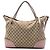 Borsa Gucci Beige Large GG Canvas Bree Fold Over
