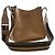 Prada Borsa Hobo Medium Vitello Daino Soft Marrone - vista 11