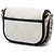 Chanel White Mini CC Bicolor Quilted Caviar Messenger Flap Blanc Blanc cassé - vue 2